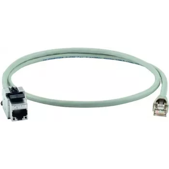 Telegärtner L00004A0128 Cat.6A S/FTP patchkabel, 7,5 m, grå