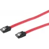 GoodConnections SATA 3 Gb/s kabel med lås, 0,5 m, rød 5045-A05