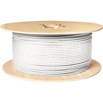 S CONN MAXIMUM CONNECTIVITY SAT-koaksialkabel 0,9/4,6 tredobbelt skærmet CCS 100 dB 500 m hvid 15-39005006