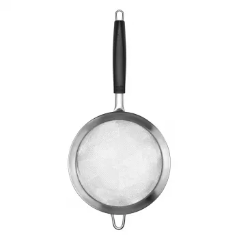 LURCH TANGO Kitchen Sieve 18.5 cm Black/Silver 230220
