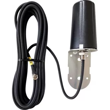 Wittenberg Antennen 5G LTE omnidirektionel antenne 2m kabel SMA han 50 Ohm væg-/mastmontage (Poly-103547)