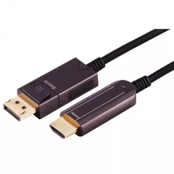 S/CONN maximum connectivity 30-20075 optisk DisplayPort-til-HDMI-A-adapterkabel, 4K60, 10 m