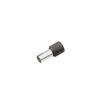 Cimco 187120 delisoleret endehylse, 1,5 mm², sort, 100 stk.