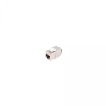 S CONN MAXIMUM CONNECTIVITY Cat.6a STP Tool-Free Keystone Module RJ45, ReFix, Silver 08-10032