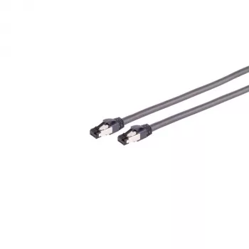 S CONN MAXIMUM CONNECTIVITY Cat. 6A U/FTP FlexArmor patchkabel, RJ45, grå, 0,5 m 08-59010