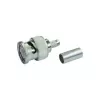 Telegärtner BNC crimp-kabelstik G13/G50, 75 Ohm, Professional, 0,4/2,5, 5 stk. (J01002A1350)