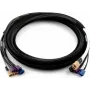 Wittenberg Antennen LTE GPS Poly-103532 SMA-adapter - 5 m, sort