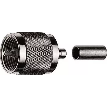 Telegärtner UHF-crimpstik G01 til RG-58 C/U, 50 ohm, nikkel/guld, 1 stk. J01040A0001