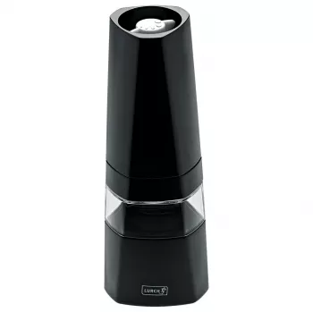 LURCH TANGO Salt Mill, Black, 18 cm, Ceramic Grinder 20841