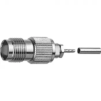 TELEGÄRTNER TNC-bøsning crimp-forbindelse til RG-316/U, 50 Ohm, 5-pak (J01011A0050)