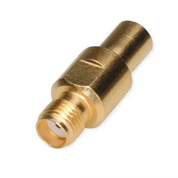 Telegärtner koaksialadapter SMA hun til SMB hun J01155A0041