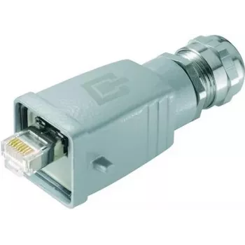 Telegärtner 100007467 sensor/aktuator-stik RJ45-stik, Cat.6A, skærmet, feltkonfektionerbar, 1 stk.