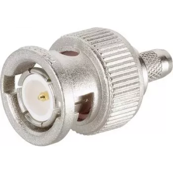 Telegärtner BNC-crimpstik 75 ohm til RG-59 B/U, guldkontakt, nikkelhus J01002F1288Z