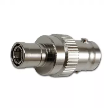 TELEGÄRTNER koaksialadapter BNC-bøsning til SMB-bøsning, 50 Ohm, lige, nikkelbelagt messing, forgyldte kontakter J01008F0013