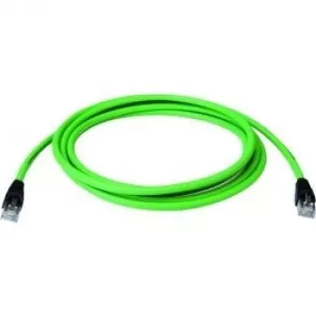 Telegärtner L80404A0003 7,5m Cat5e S/FTP grønt patchkabel