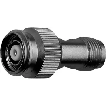 Telegärtner TNC-bøsning til TNC reverse-stik koaksialadapter, 50 Ohm, forniklet messing, guldkontaktstift J01014R0001