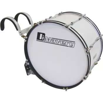DIMAVERY MB-428 marching-bassdrum 28x12 hvid 26010362
