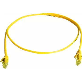 Telegärtner DataVoice Office Cat 6 UTP patchkabel RJ45 til RJ45, 3m, gul RAL 1021, halogenfri L00002A0237