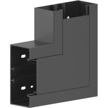 GGK BR 60x130/80-FW fladvinkel 60x130/80 RAL 9005 PVC 18351