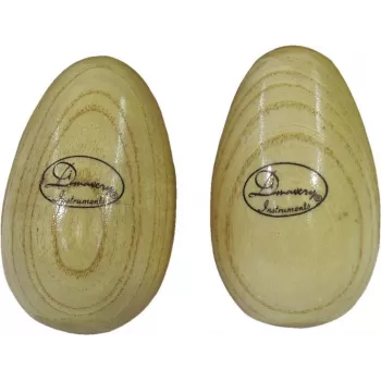 Dimavery egg shaker træ, 2 stk., natur 26055335