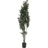 EUROPALMS Schefflera kunstplante, 120 cm, grøn 82600157