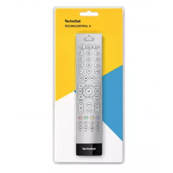 TechniSat TechniControl II ALU sølv universal-fjernbetjening (FB Code TV) 0002/3859