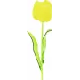 EUROPALMS Crystal Tulip kunstig blomst, gul, 61 cm, 12-pak 82600207