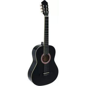 DIMAVERY AC-303 koncertguitar, sort (26241006)