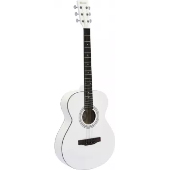 DIMAVERY AW-303 western guitar hvid 26242007