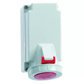 Bals 110094 Wall-Mounted CEE Socket 16A 5-Pole 400V 6h IP67