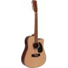 DIMAVERY DR-612 12-strenget akustisk western-guitar, natur 26231281