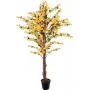 EUROPALMS kunstigt forsythiatræ med 3 stammer, gul, 150 cm 82507102