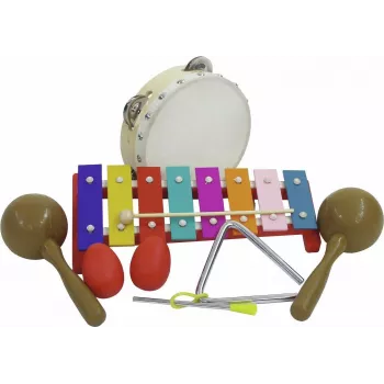 Dimavery percussion-sæt III percussion flerfarvet 26056620