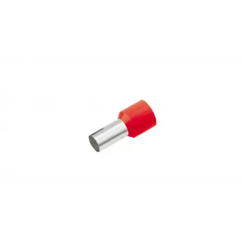 Cimco 187220 delisoleret endehylse 1,5 mm² rød, 100 stk.