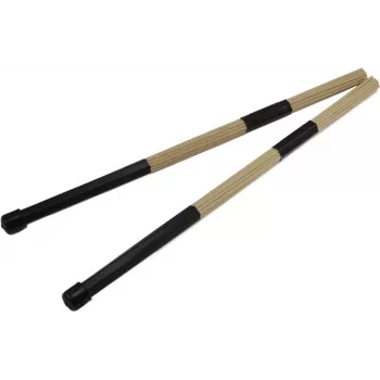 DIMAVERY DDS-Rods ahorn drum rods, 19 stave, gummigreb, 405 mm, par 26070380
