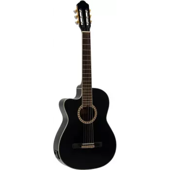 DIMAVERY CN-600L Koncertguitar, sort 26235009