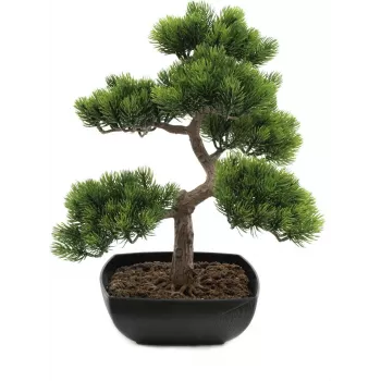 EUROPALMS Bonsai-fyr Kunstig plante, 50 cm 82600110