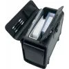 JÜSCHA Alassio Silvana Pilot Case, Leather, Black, with Trolley (92705)