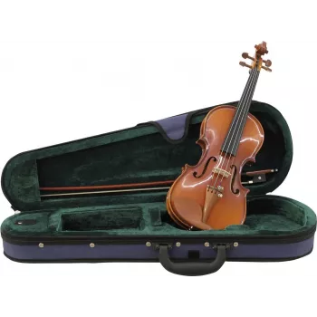 Dimavery Violin 1/4 med bue og kuffert - ahornfiner naturlak