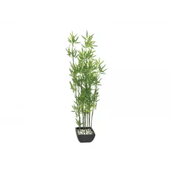 EUROPALMS Kunstig bambus i dekorativ skål, 120 cm 82509261