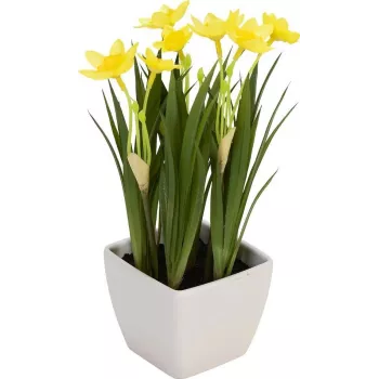 EUROPALMS Kunstig påskelilje, 23 cm 82530542