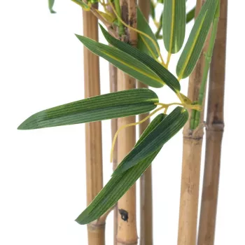 EUROPALMS Bambus deluxe, kunstig bambusplante, 120 cm (82509165)