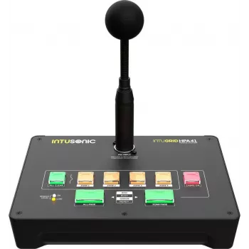 INTUSONIC HPA41 4-Zone Paging Microphone Station 12604192