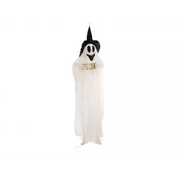 EUROPALMS Halloween Laughing Ghost Figure, Illuminated, 215cm 83316150