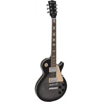 DIMAVERY LP-750 el-guitar, Translucent Gray Blackburst 26219396