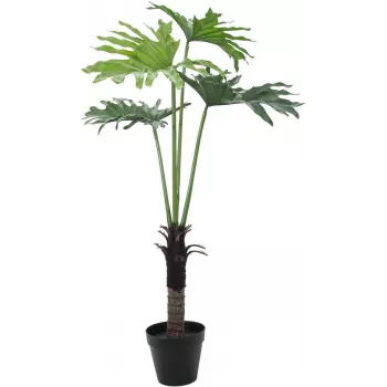 EUROPALMS Split-leaf Philodendron Artificial Plant, 120 cm 82600222