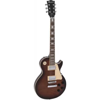 DIMAVERY LP-700 Elguitar, Flamed Brown 26219389