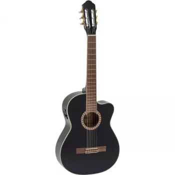 DIMAVERY CN-600E Koncertguitar, sort 26235007