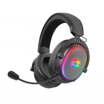SPEEDLINK CONUX Trådløst RGB stereo gaming-headset – til PC/PS5/PS4/Xbox Series X/S/Switch2/Switch/OLED/Lite, sort (SL-860101-BK)