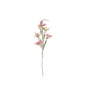 EUROPALMS Artificial Magnolia Branch (EVA), White-Pink 82530587